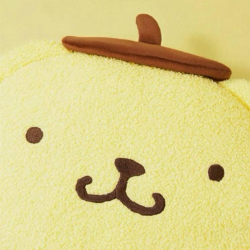 正版聯名 HELLO KITTY AND FRIENDS | 布丁狗毛絨枕頭-細節圖3