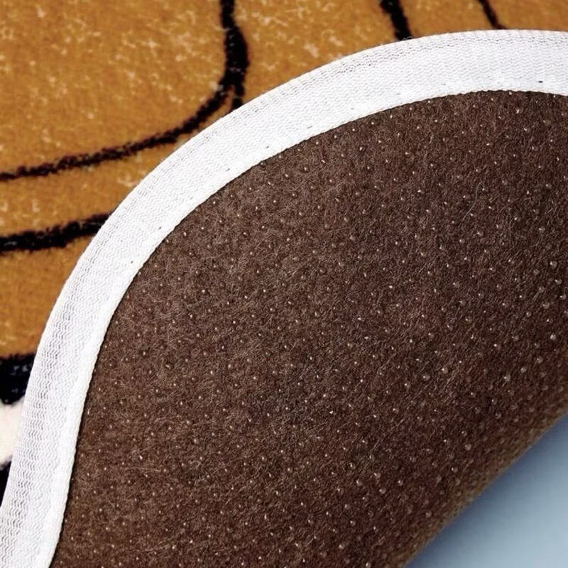 正版聯名 TOM&JERRY湯姆貓和傑利鼠 85週年 可愛老鼠棕色地毯地墊地毯-細節圖4