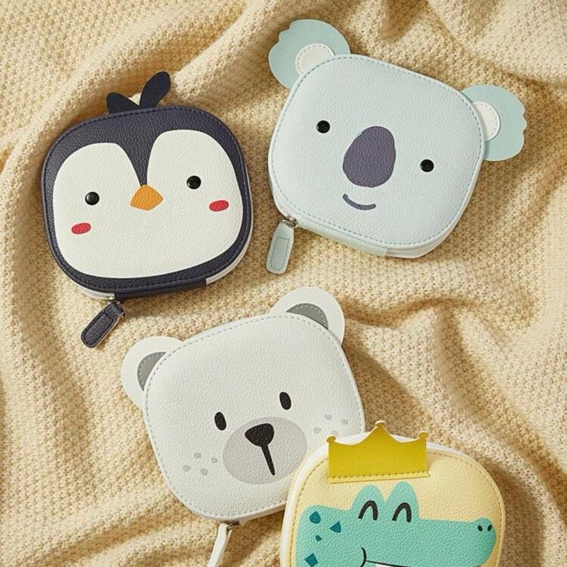 Cozy Pixies 4件組可愛動物寶寶指甲護理套組-細節圖2