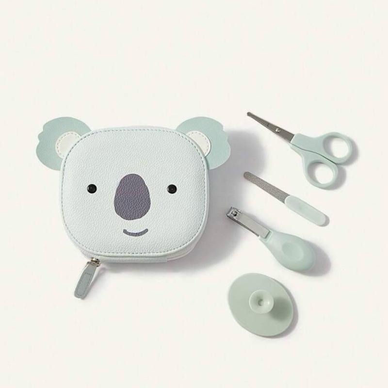 Cozy Pixies 4件組可愛動物寶寶指甲護理套組-細節圖6