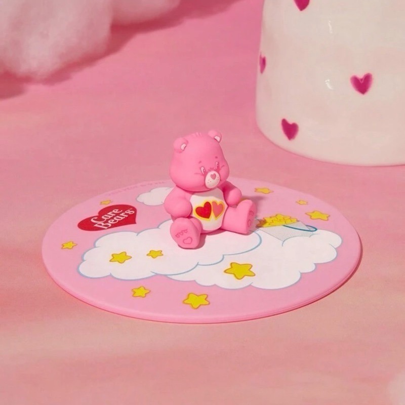 正版聯名 彩虹熊Care Bears 可愛熊圖案矽膠吸管套（不含吸管）-規格圖11