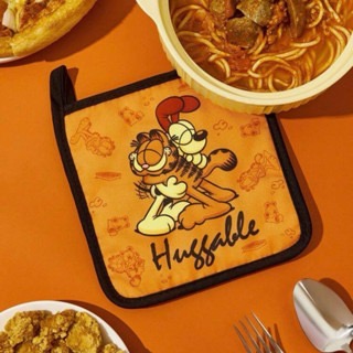 正版聯名 GARFIELD加菲貓 隔熱墊 耐熱手套 隔熱手套 耐熱墊 餐墊 烤箱手套 廚房用手套-規格圖9