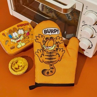 正版聯名 GARFIELD加菲貓 隔熱墊 耐熱手套 隔熱手套 耐熱墊 餐墊 烤箱手套 廚房用手套-規格圖9