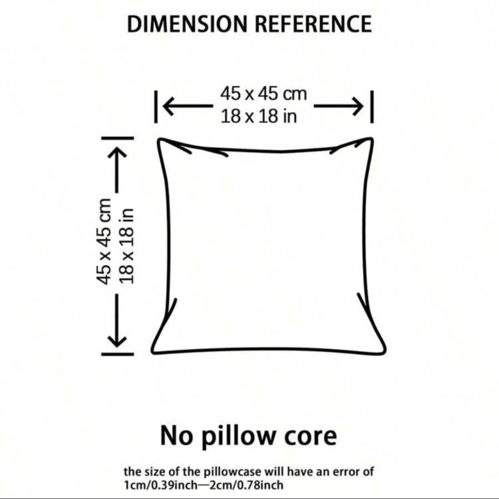 黑色不對稱抽象線枕套 北歐風格雪尼爾裝飾靠枕套（不含枕心）-細節圖8