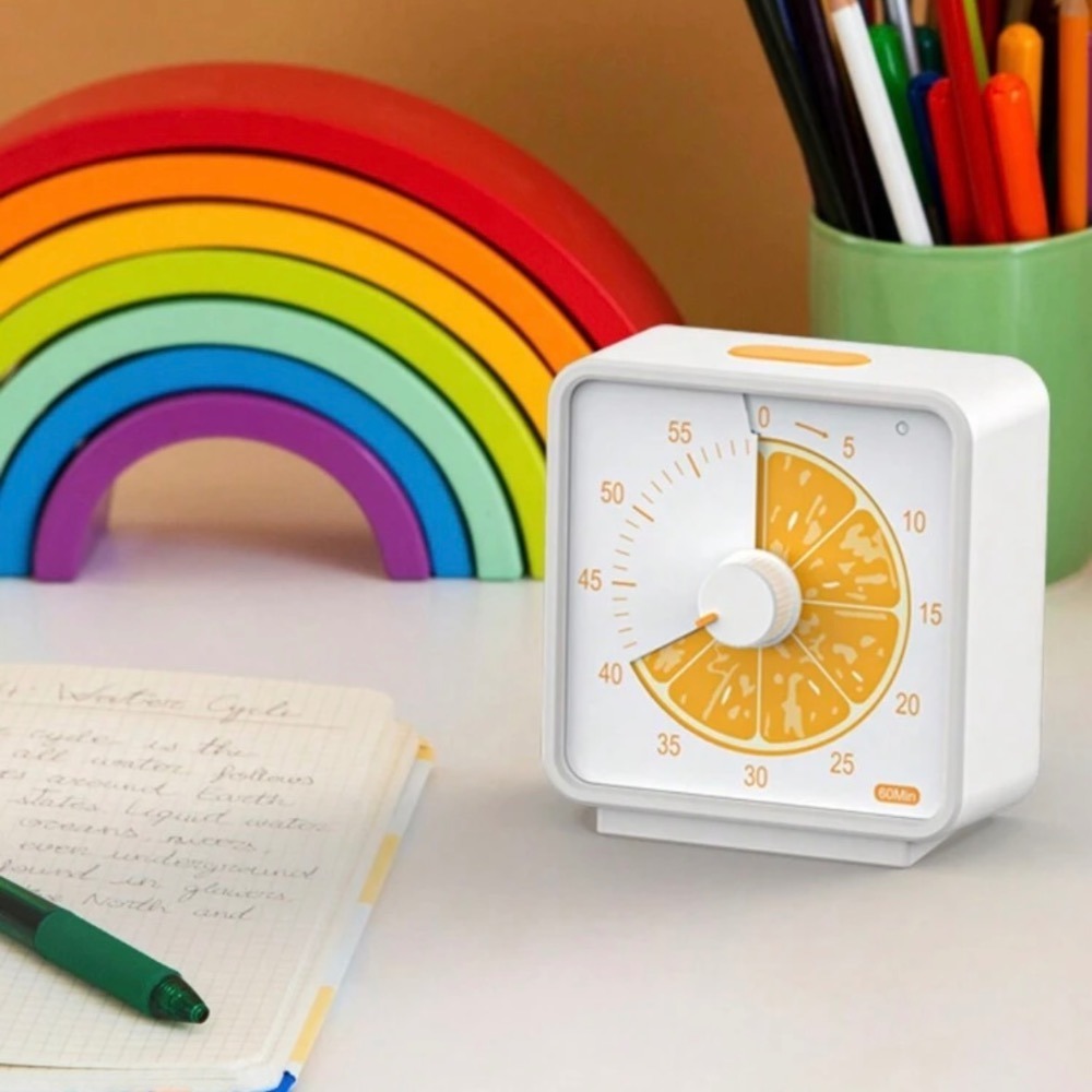 Conchstar60分鐘可視化計時器 兒童自律定時器 倒數計時器 學習提醒時鐘 時間管理器-細節圖6