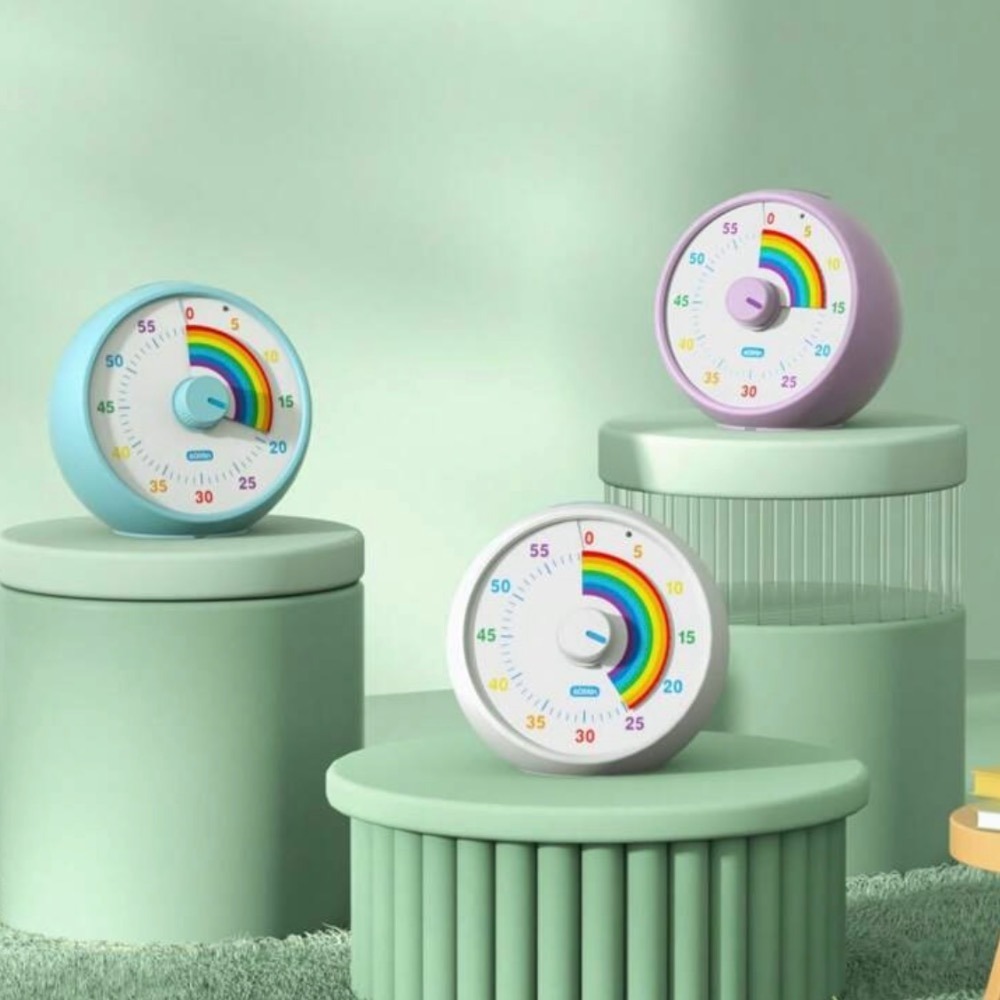 Conchstar60分鐘可視化計時器 兒童自律定時器 倒數計時器 學習提醒時鐘 時間管理器-細節圖7