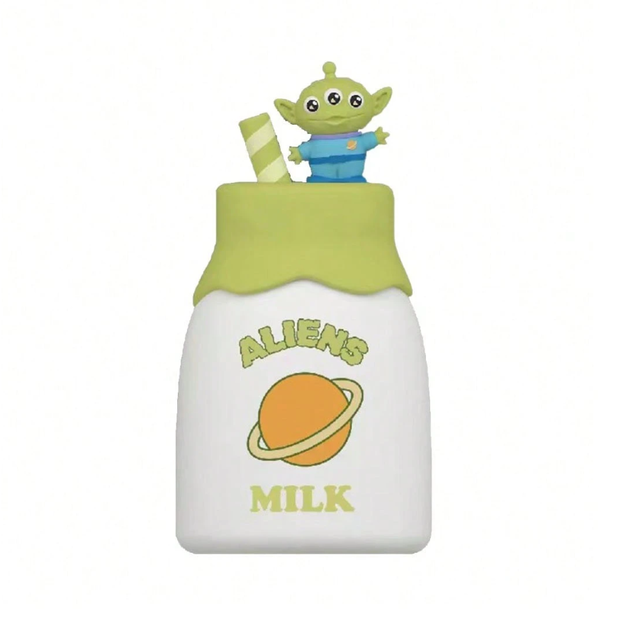 名創優品 正版 迪士尼系列 史迪奇/熊抱哥/三眼怪 牛奶瓶夜燈 桌面燈飾-規格圖9