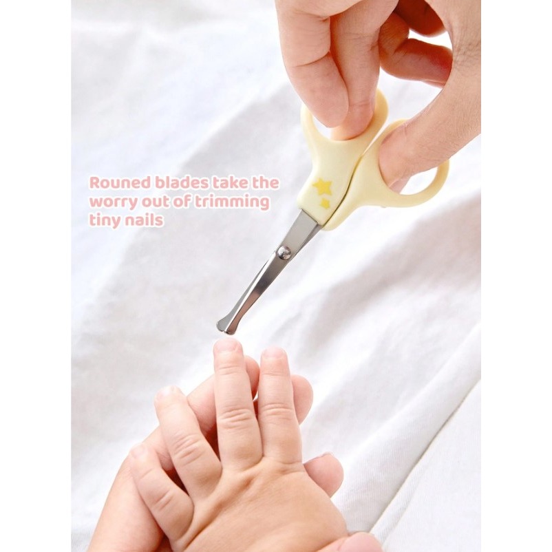 Care bears 7入組淺黃色頭髮刷指甲護理套裝 寶寶梳子 修甲工具-細節圖4