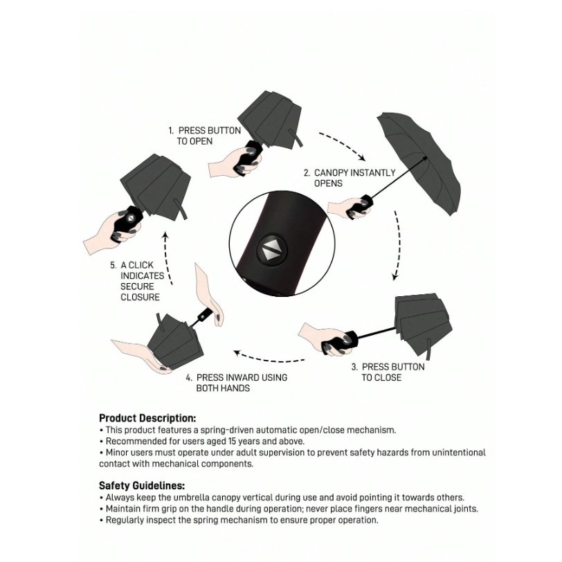 正版聯名 GARFIELD加菲貓 黑色造型自動開合三折自動傘 黑膠防曬塗層抗UV防曬雨傘-細節圖9