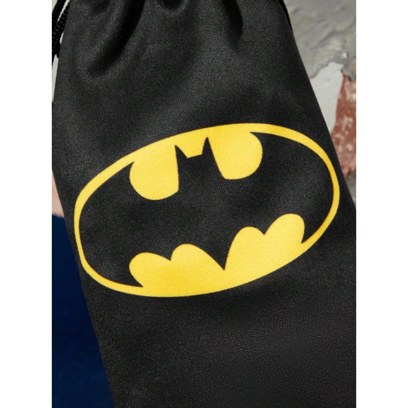 正版聯名 BATMAN蝙蝠俠 超級英雄黑色時尚男女通用墨鏡眼鏡(附收納袋)-細節圖7