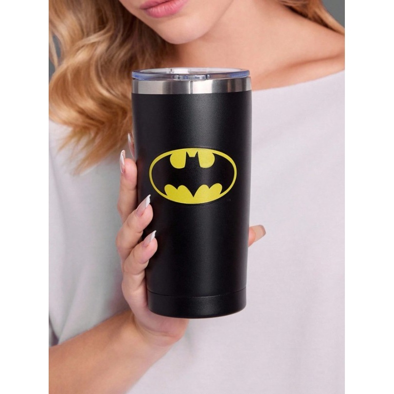 正版聯名 BATMAN蝙蝠俠 超級英雄1200ml帶手柄防漏不鏽鋼保溫杯-細節圖9