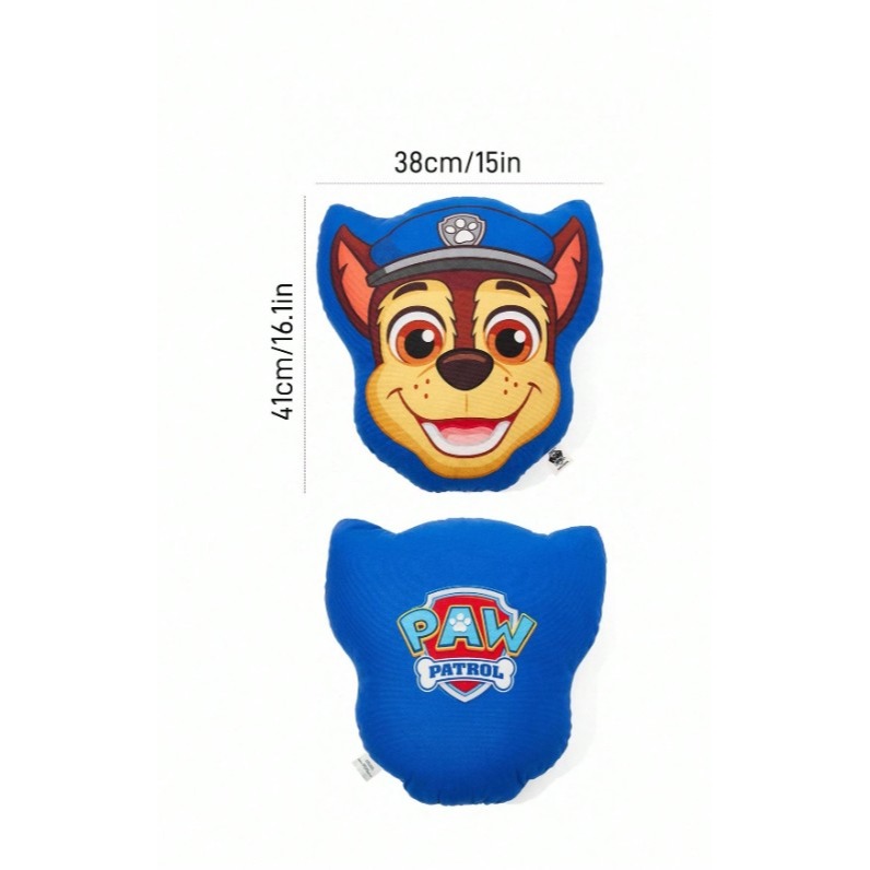 正版聯名 汪汪隊 PAW Patrol 卡通狗狗圖案抱枕 沙發午睡枕-細節圖4