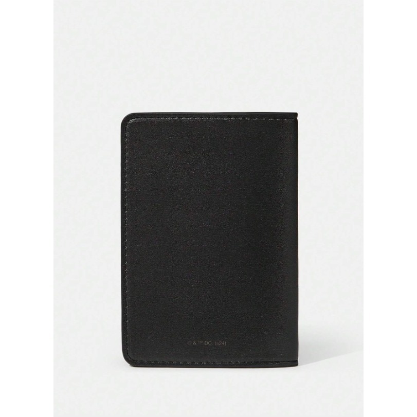 正版聯名 BATMAN蝙蝠俠 超級英雄蝙蝠卡通圖案護照套 PU保護套 護照夾-細節圖3