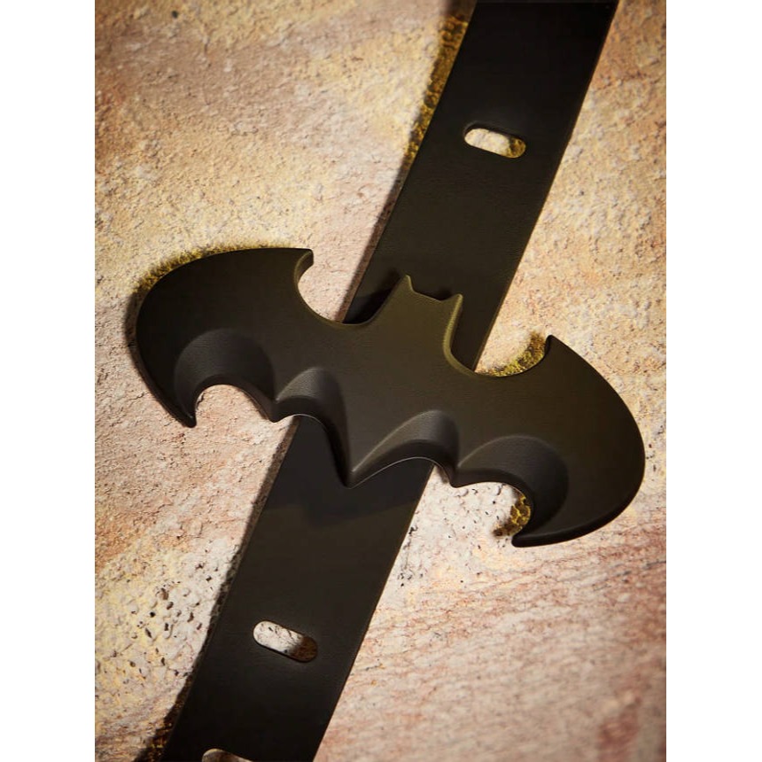 正版聯名 BATMAN蝙蝠俠 超級英雄蝙蝠圖案黑色充電線保護套 充電線整理收納 線套-細節圖10