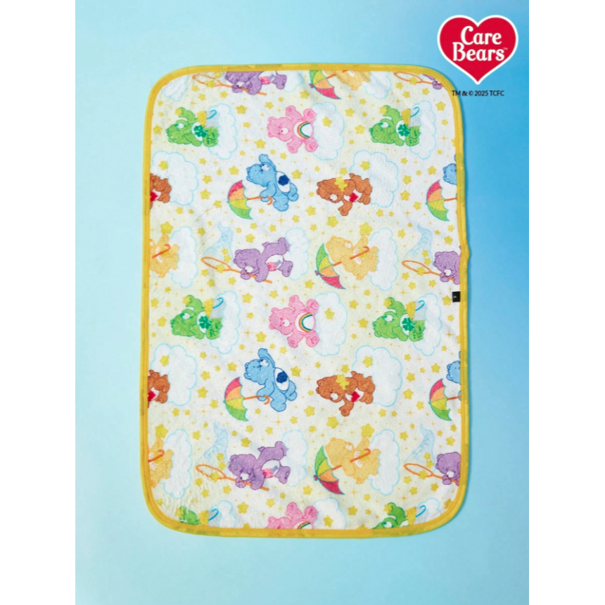 正版聯名 彩虹熊Care Bears 熊熊圖案印花毛絨保暖四季通用貓狗毯 寵物毯 寵物棉被 寵物墊 寵物毛毯-細節圖4