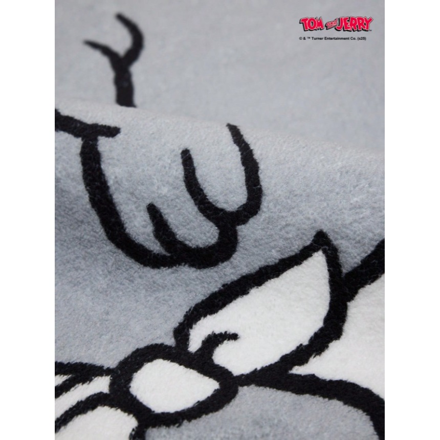正版聯名 TOM&JERRY湯姆貓和傑利鼠 貓咪卡通柔軟毛絨地墊 地毯裝飾-細節圖3