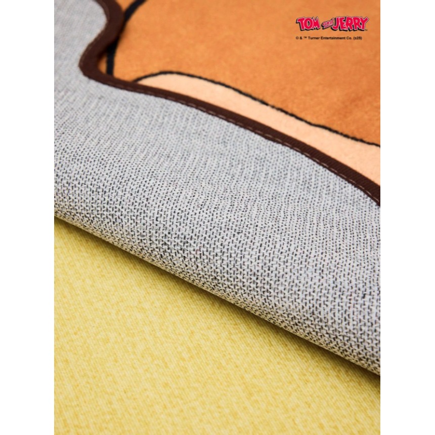 正版聯名 TOM&JERRY湯姆貓和傑利鼠 老鼠卡通柔軟毛絨地墊 地毯裝飾-細節圖5