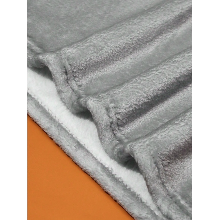 正版聯名 TOM&JERRY湯姆貓和傑利鼠 3D耳朵造型法蘭絨厚實保暖毯 毛毯 床毯 沙發毯-細節圖7