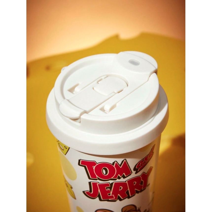 正版聯名 TOM&JERRY湯姆貓和傑利鼠  316不鏽鋼真空隔熱保溫杯500ml-細節圖6