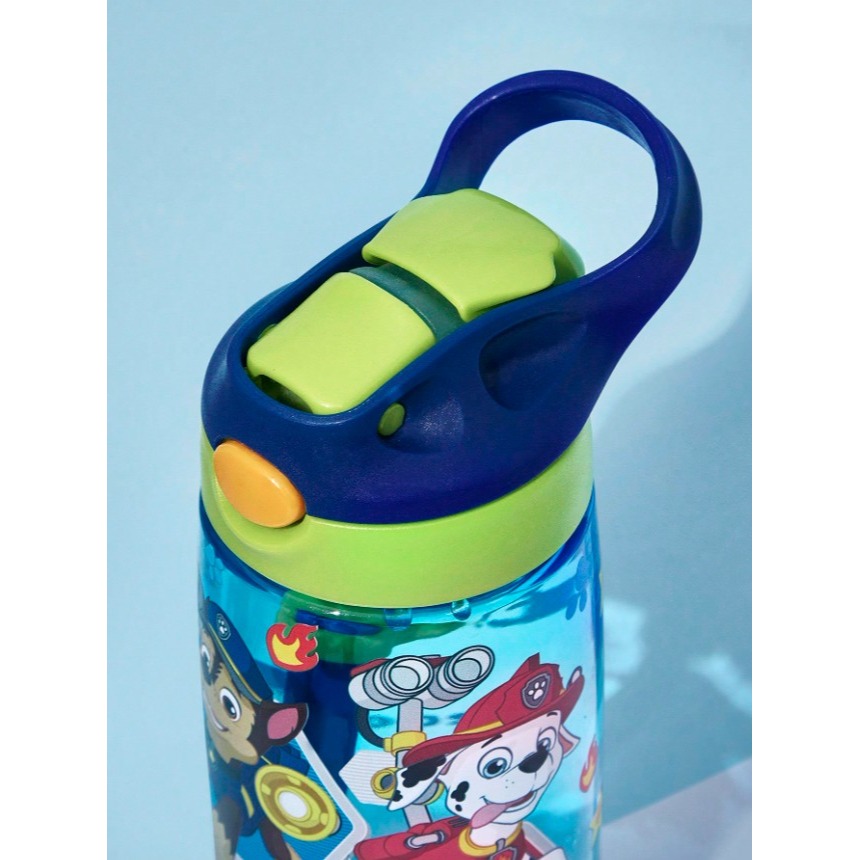 正版聯名 汪汪隊 PAW Patrol  500ml兒童水壺Tritan材質 防漏矽膠彈出式吸管冷水壺 不含BPA-細節圖3