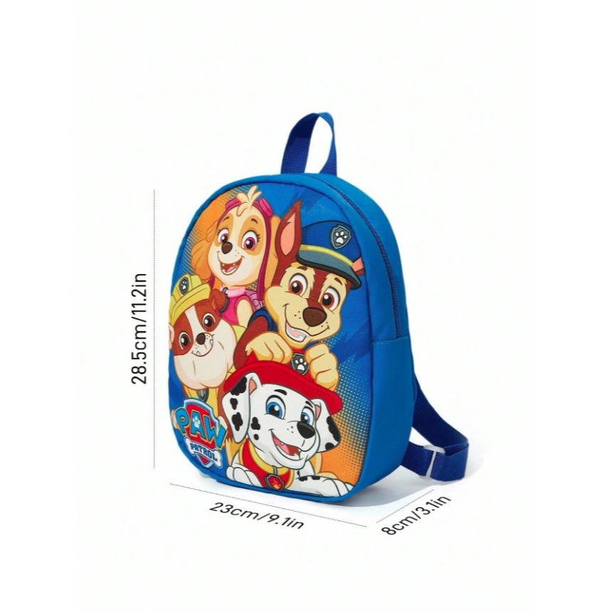 正版聯名 汪汪隊 PAW Patrol 可愛卡通幼稚園書包 小學生外出雙肩背包-細節圖7