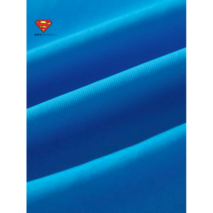 正版聯名 超人 Superman 超級英雄 男童短袖連身修身泳衣 彈性泳褲泳裝-細節圖9