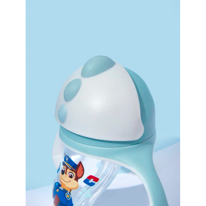 正版聯名 汪汪隊 PAW Patrol 260ml狗狗圖案寶寶學習杯 嬰幼兒水壺-細節圖6