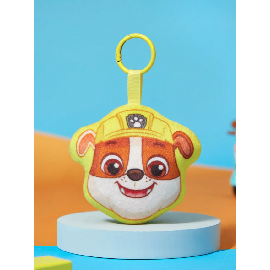 正版聯名 汪汪隊 PAW Patrol 狗狗毛絨娃娃包包吊飾掛件 鑰匙圈-細節圖6