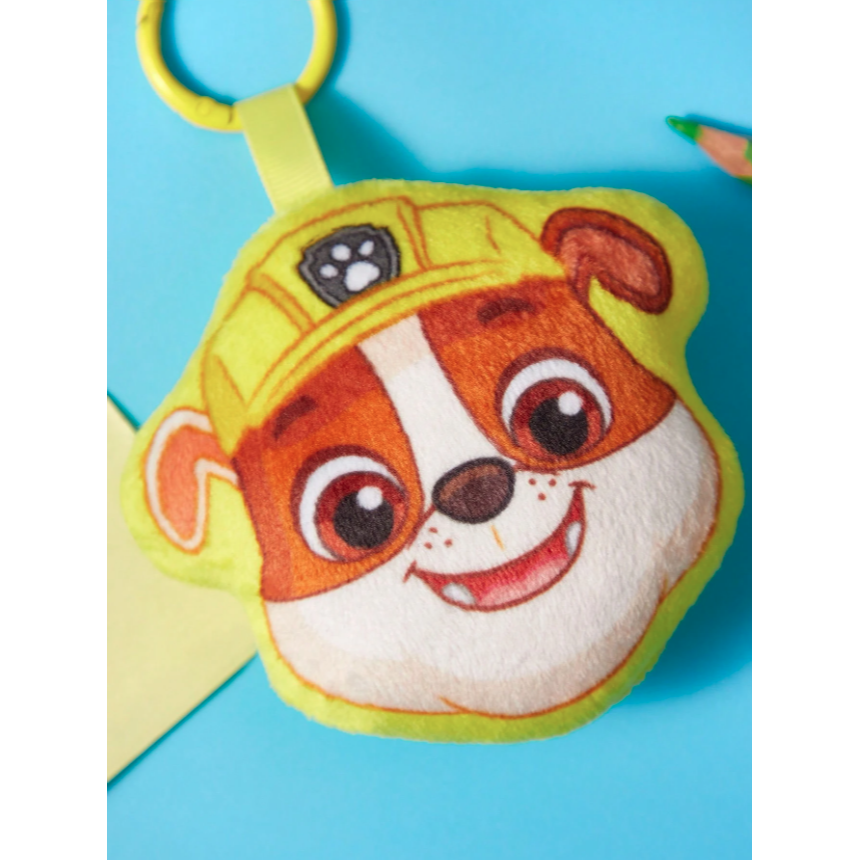 正版聯名 汪汪隊 PAW Patrol 狗狗毛絨娃娃包包吊飾掛件 鑰匙圈-細節圖7