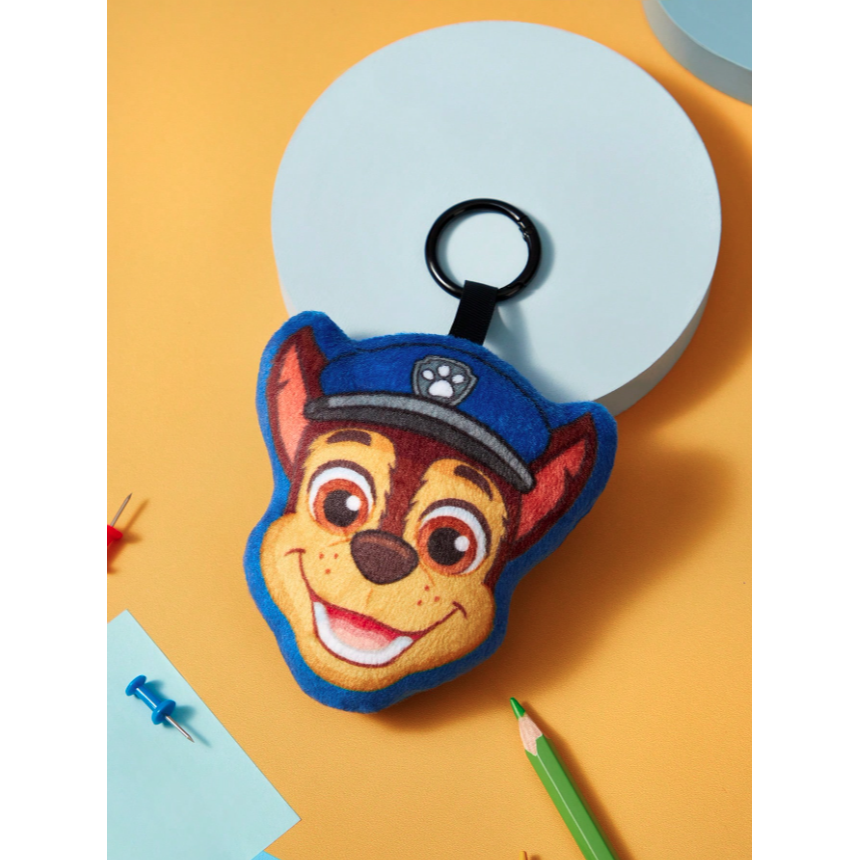 正版聯名 汪汪隊 PAW Patrol 狗狗毛絨娃娃包包吊飾掛件 鑰匙圈-細節圖8