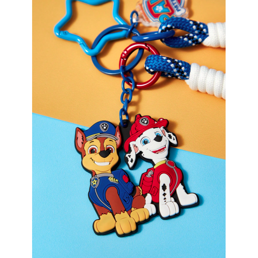 正版聯名 汪汪隊 PAW Patrol 卡通包包掛飾、鑰匙圈-細節圖5