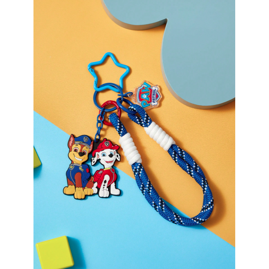 正版聯名 汪汪隊 PAW Patrol 卡通包包掛飾、鑰匙圈-細節圖6
