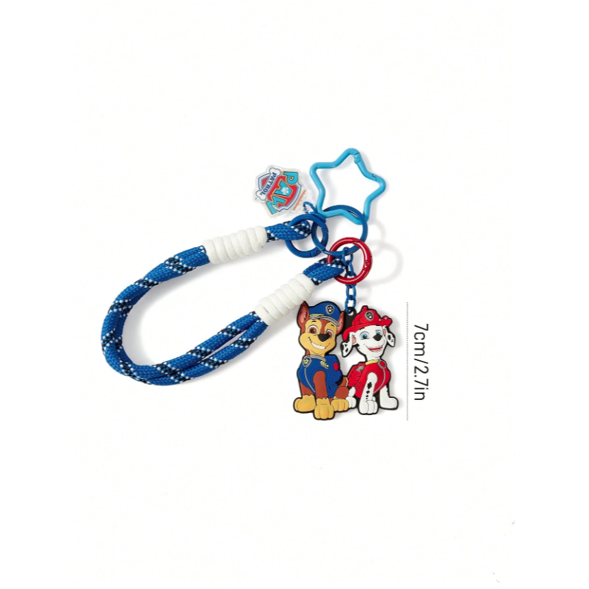正版聯名 汪汪隊 PAW Patrol 卡通包包掛飾、鑰匙圈-細節圖8