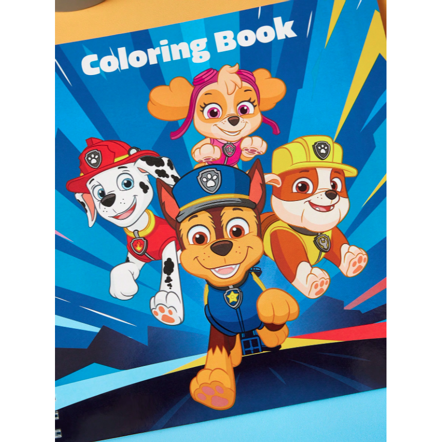 正版聯名 汪汪隊 PAW Patrol 20頁卡通塗鴉著色書，創意創意著色書-細節圖4