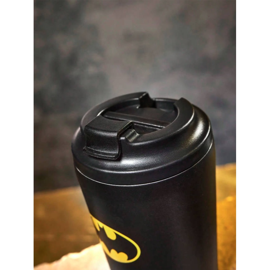 正版聯名 BATMAN蝙蝠俠 超級英雄360ml防漏不鏽鋼保溫杯 咖啡杯-細節圖6