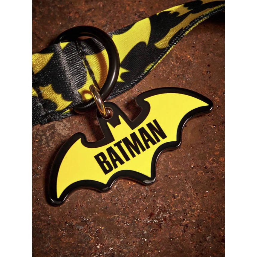 正版聯名 BATMAN蝙蝠俠 超級英雄 2件組寵物狗背心胸背帶附牽繩組-細節圖4