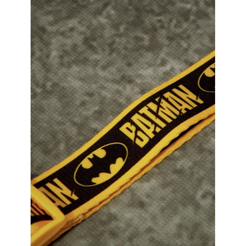 正版聯名 BATMAN蝙蝠俠 蝙蝠印花寵物項圈 狗狗項圈 貓咪項圈 外出項圈-細節圖5