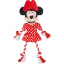 美國 Disney Rope Dog Toy 迪士尼經典角色 米妮/唐老鴨/高飛  寵物拔河繩索/啾啾玩具-規格圖7