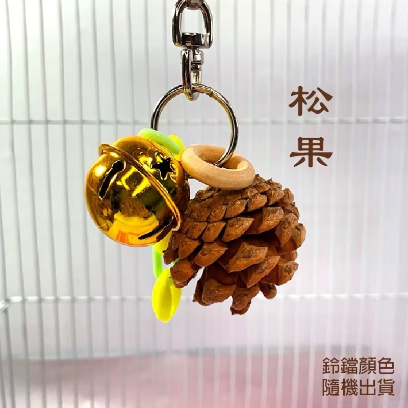 小鸚鵡玩具 小籠子專用 台灣製 小鸚鵡啃咬 小玩具 鸚鵡用品 松塔 木星星 桃心木 拉菲草 藤球 適合小型鸚鵡-規格圖10