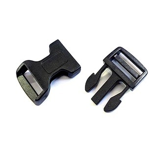 【台灣製造】出貨快 塑膠插扣 傘繩插扣 寵物繩扣 黑色插扣 項圈用插扣 彎插扣 安全插扣 7MM~25MM-細節圖3