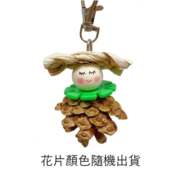 【鸚鵡玩國】鸚鵡玩具 台灣製 天然啃咬串 小鸚鵡用品 小鳥玩具 小松果玩具 小型鸚鵡玩具 小鸚 太平洋 虎皮 玄鳳..等-規格圖4