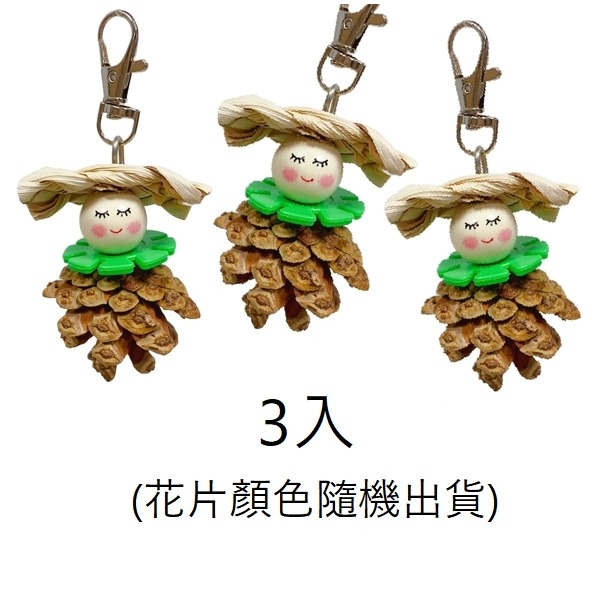 【鸚鵡玩國】鸚鵡玩具 台灣製 天然啃咬串 小鸚鵡用品 小鳥玩具 小松果玩具 小型鸚鵡玩具 小鸚 太平洋 虎皮 玄鳳..等-規格圖4