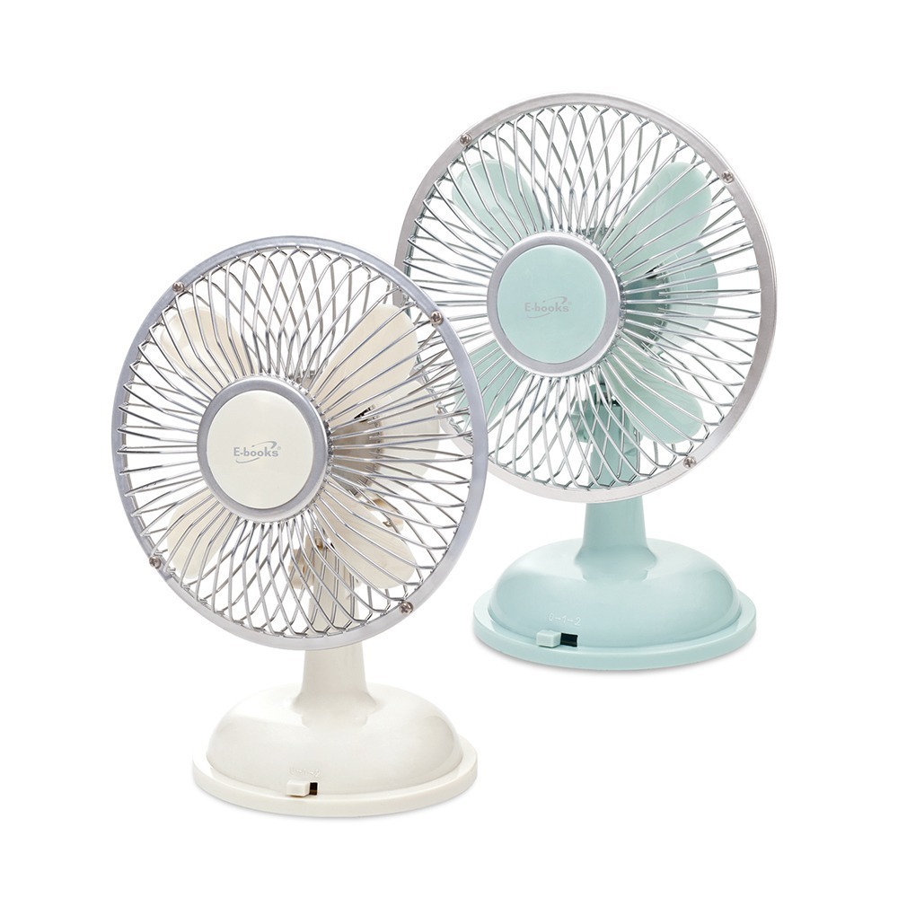 【7-ELEVEN 門市團購】E-books K36 經典時光兩用擺頭超靜音風扇-細節圖2