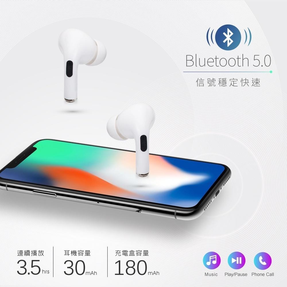 E-books SS34 真無線經典款電量顯示藍牙5.0耳機-細節圖4