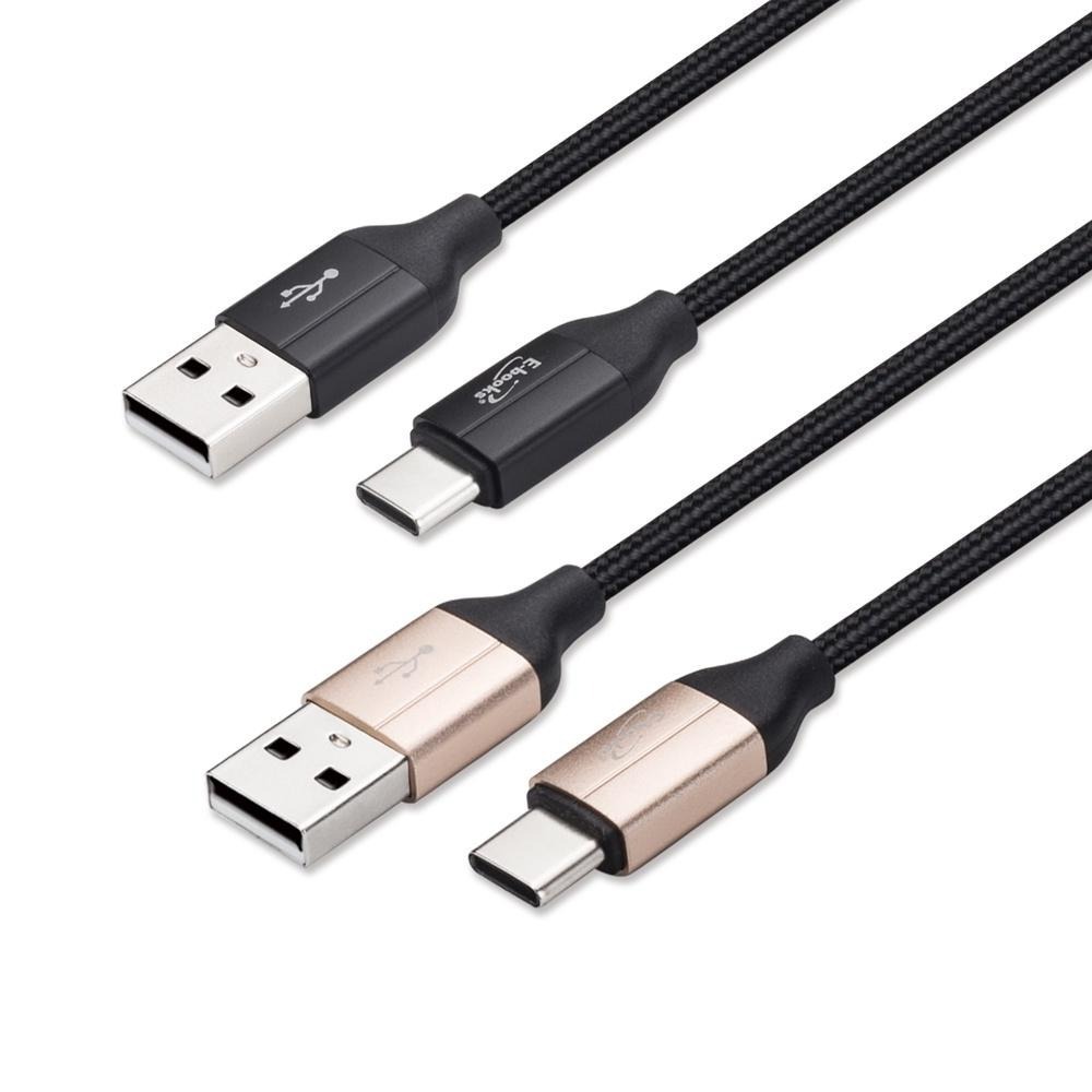 E-books XA12 Type C 高速QC3.0充電傳輸線1M-細節圖2