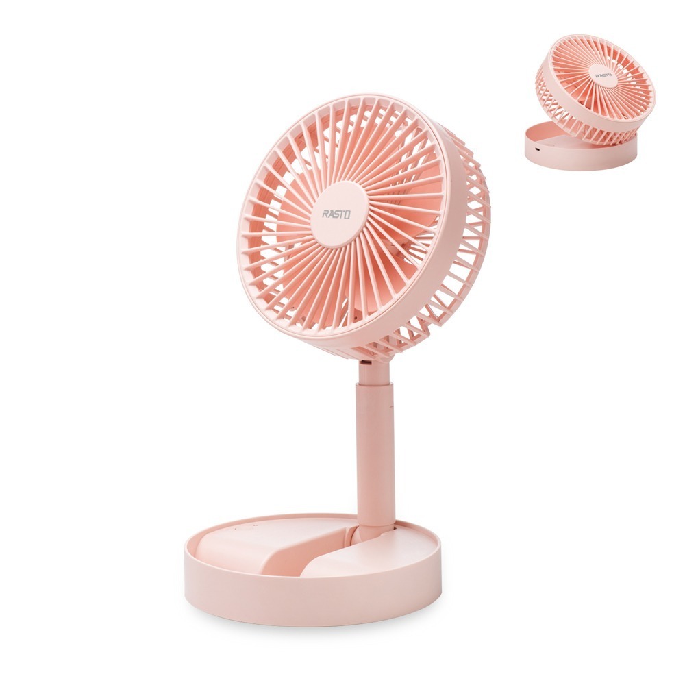 RASTO RK8 摺疊收納伸縮式充電風扇-規格圖7