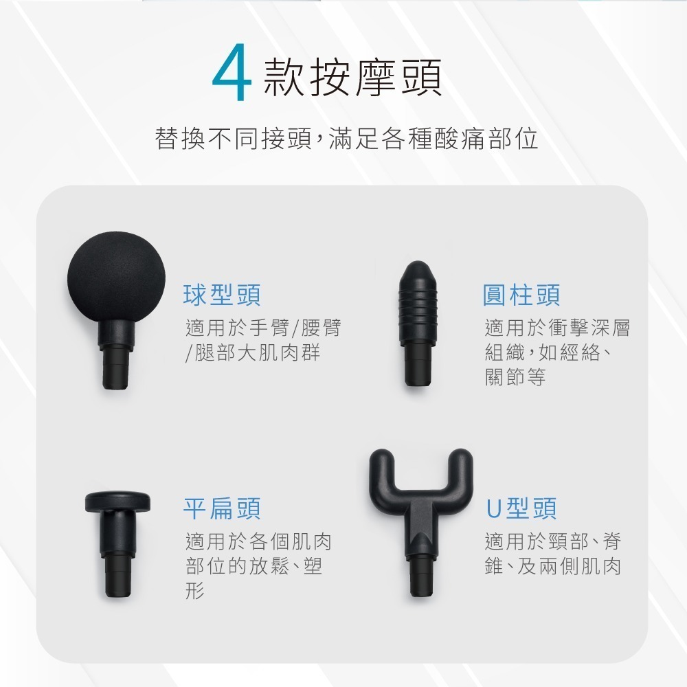 RASTO AM5 液晶顯示48段深層筋膜槍【最新BSMI認證】-細節圖6