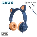 RASTO RS55 萌貓頭戴式兒童耳機-規格圖7