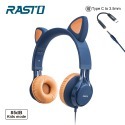 RASTO RS55 萌貓頭戴式兒童耳機-規格圖7