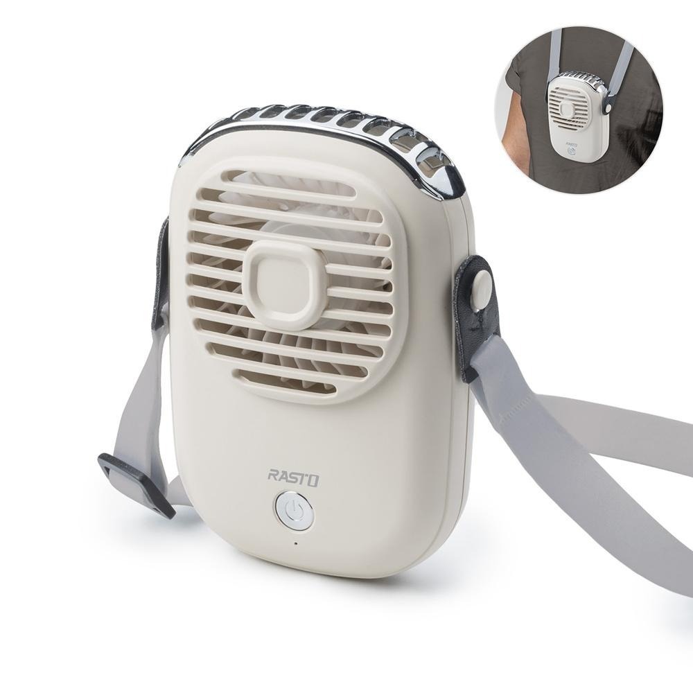 RASTO RK13 隨身型頸掛式充電風扇 (使用鋰電池可隨身登機)-細節圖2